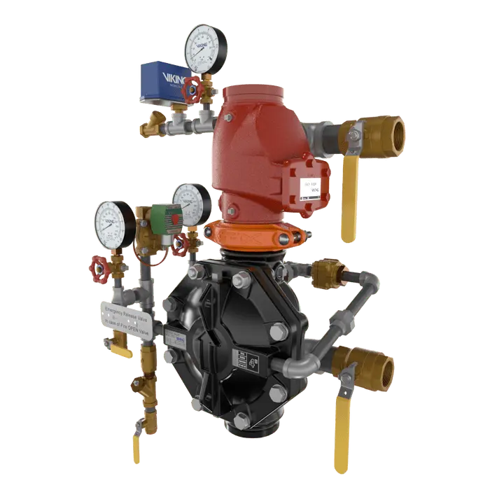 Pre Double Interlock Ele Pneumatic Enclosure Fire System