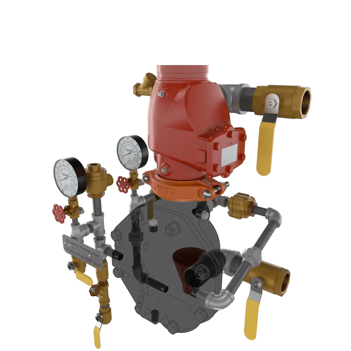 Viking VXD Preaction Pneumatic Release Trim System
