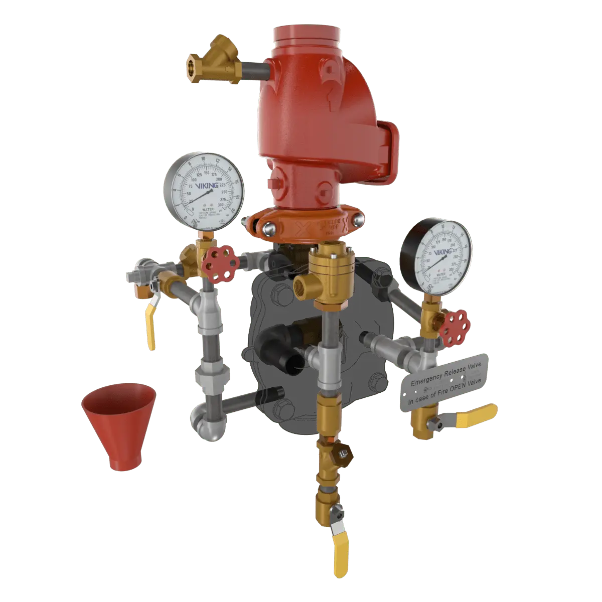 Viking VXD Preaction Pneumatic Release Trim System