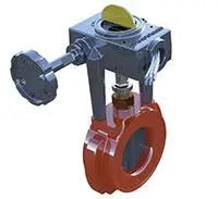 Nibco Wafer Butterfly Valve with Switches for Fire Protection Systems