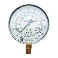 Water Gauge 600Psi for Accurate Pressure Monitoring