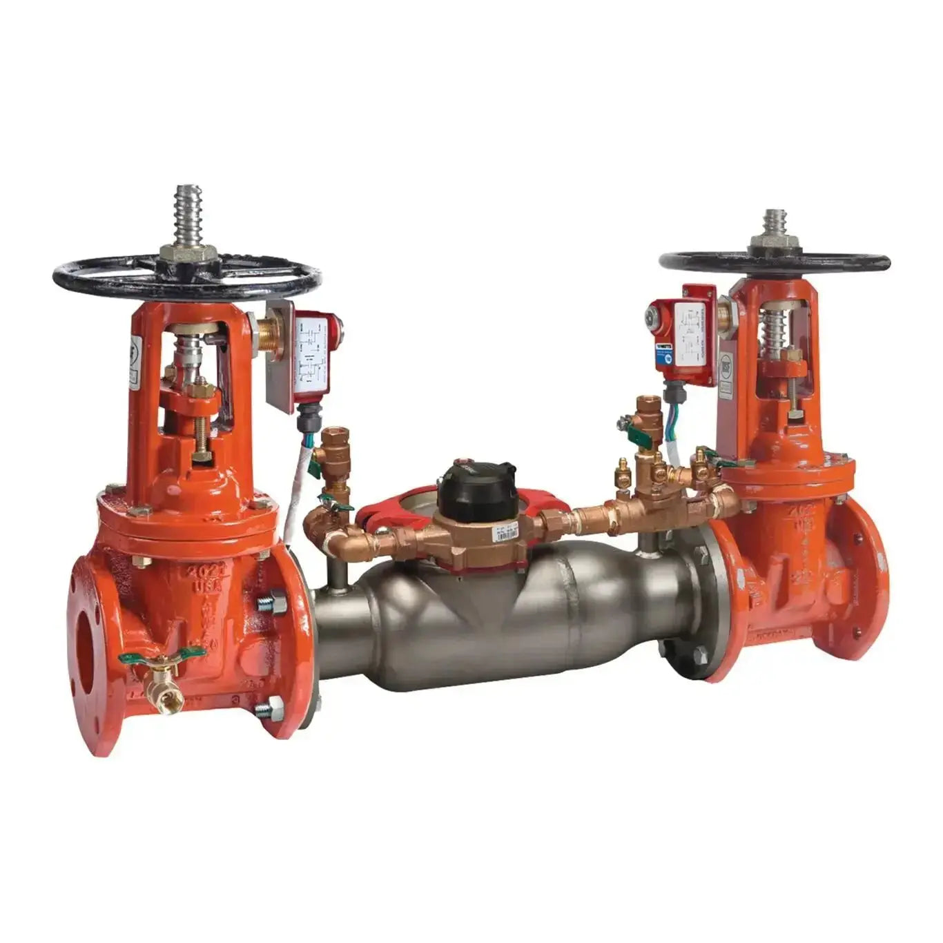 Watts Series 3000SS Double Check Detector Assembly for Fire Protection Systems