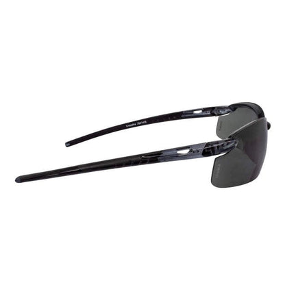 Crossfire ES5 Bifocal Safety Glasses Black with Polarized Smoke Lenses