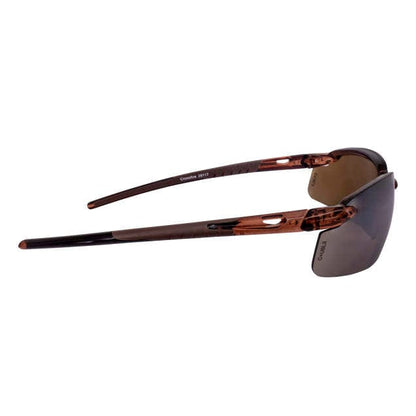 Crossfire ES5 Safety Glasses Brown with HD Brown Flash Mirror Lenses