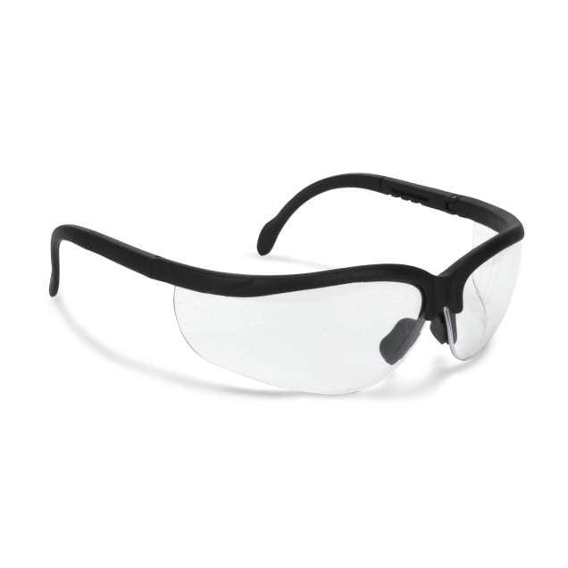 Radians Journey Safety Glasses with Black Frame and Clear Lens